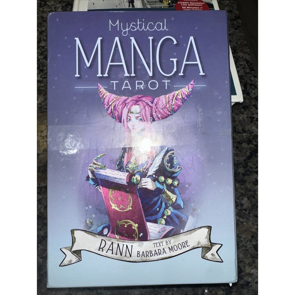 Mystical Manga Tarot Deck By Rann & Barbara Moore